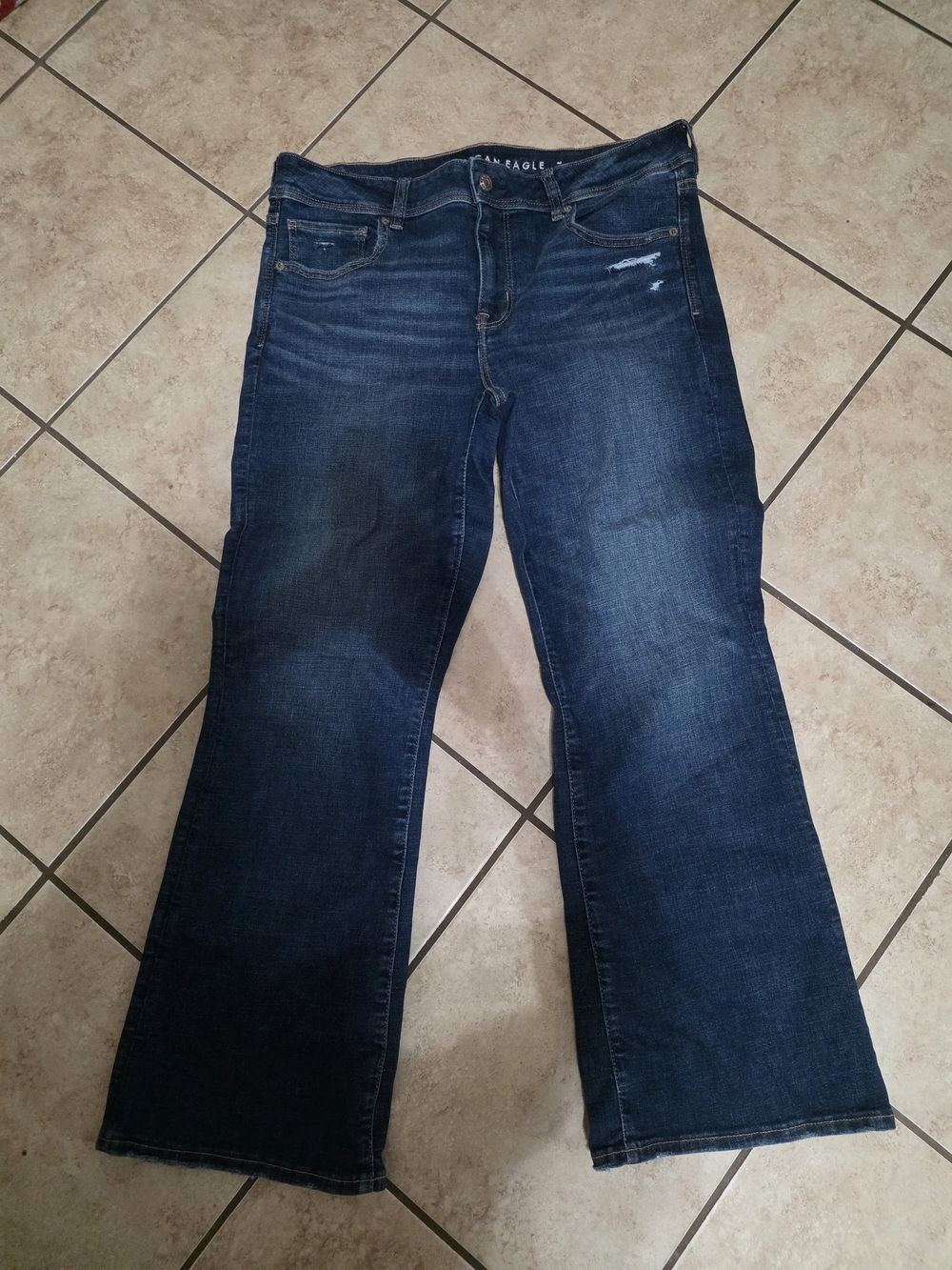 American Eagle Outfitters Dark Indigo Bootcut Jeans